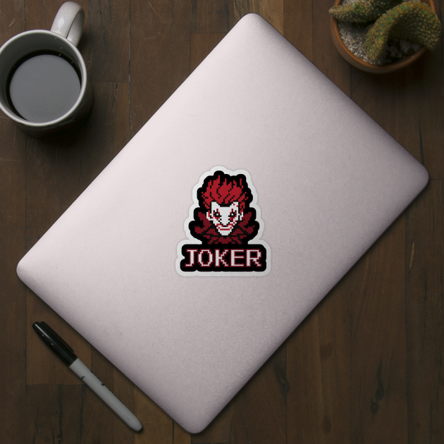 Joker pixel art by TrendsCollection